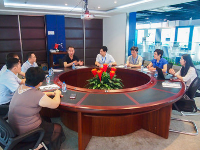 天津市工業(yè)和信息化局領(lǐng)導(dǎo)蒞臨同陽(yáng)科技調(diào)研指導(dǎo)，共商天津軟件開發(fā)產(chǎn)業(yè)新篇章